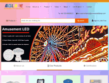 Tablet Screenshot of amusementlamp.com
